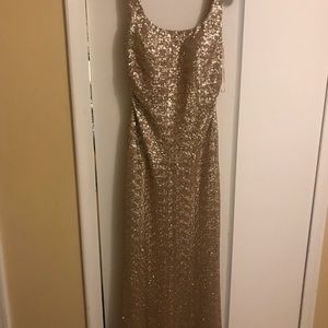 Kay Unger sequined gown